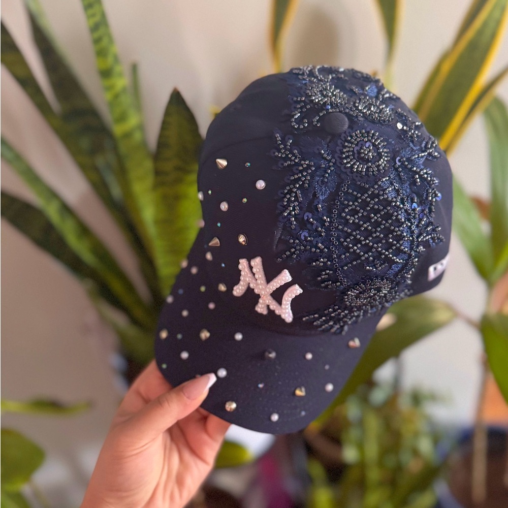 Embellished NY Authentic SnapBack( Ready to Ship)